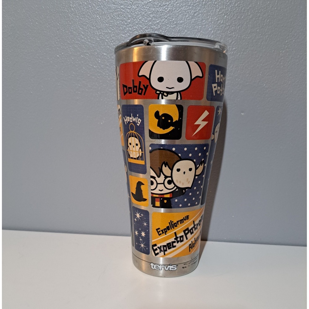 Harry Potter Tervis Travel Tumbler 20oz Hedwig Dobby Wizard Magic